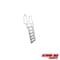 Extreme Max 3005.4122 Deluxe Flip-Up Dock Ladder - 6-Step 3005.4122 - alternate 1